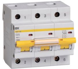 015. Авт. выключатели ВА47-100 10кА на DIN-рейку