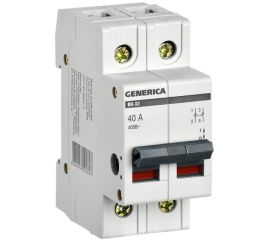 011. Авт. выключатели, УЗО, АВДТ на DIN-рейку GENERICA ИЭК