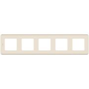 Рамка 5п сл.кость INSPIRIA Legrand 673971