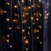 Гирлянда-бахрома 4,5мх0,8м  200 LED 2700K эфф. стробов 230V IP44, сетевой шнур 3м, CL22 FERON
