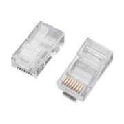 Джек компьютерный RJ-45 (8P8C) UTP CAT 5e  (100шт) 05-1021 REXANT