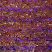 Гирлянда-сеть LED 2х1,5м, свечение с динамикой, черный провод, белые/синие диоды IP44 215-022