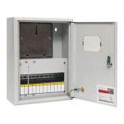 Корпус металлический навесной ЩУРн-1/12 IP31 (400x300x140мм) с окном PROxima EKF
