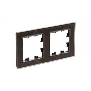 Рамка 2м стекло мокко  AtlasDesign NATURE   ATN320602  SE