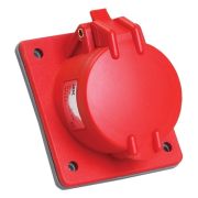 Розетка силовая встраиваемая 414 3P+PE 16А-6ч 380В IP44 MAGNUM ИЭК
