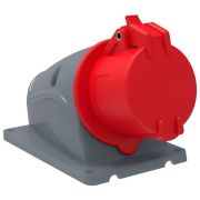 Розетка силовая настенная 114 3Р+РЕ 16А-6ч/380-415В IP44 MAGNUM ИЭК