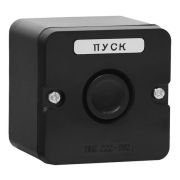 Пост кнопочный ПКЕ-222/1 У2 IP54 черный
