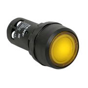 Кнопка  SW2C-10D с подсветкой желтая NO IP54 EKF PROxima