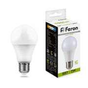 Лампа LED   7Вт A60 4000K 560Лм E27 230В LB-91 Feron 25445