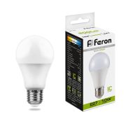 Лампа LED  10Вт A60 4000K 800Лм E27 230Вт LB-92 Feron 25458