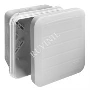 Коробка распаячная о/п  85х85х45мм для прямого монтажа IP66 серая двухкомпонентная (HF) 67240