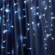 Гирлянда-бахрома  5,3мх0,8м 240 LED 5000K,  230V  IP44, сетевой шнур 3м, CL23 FERON
