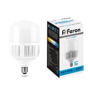 Лампа LED-HP  30Вт Т80 6400K E27-E40 230В LB-65 FERON 25537