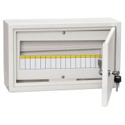 Корпус металлический навесной  18мод ЩРН-18з-1 38 IP31 (265х440х120мм) белый TITAN 3 ИЭК