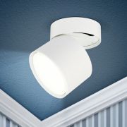 Светильник под GX53 накладной поворотный белый 12Вт IP20 Ø83х80мм OL12 GX53 SWH ЭРА