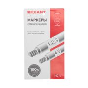 Маркеры самоклеящиеся МС-4 белые под маркер REXANT 07-6204