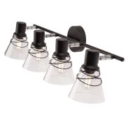 Светильник настен. Спот Adria W4 черный Е14*4 40W 7017-705 Rivoli