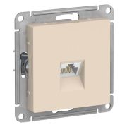 Розетка  с/п  RJ45 компьютерная  (мех) бежевый AtlasDesign ATN000283 SE