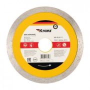 Диск алмазный отрезной сплошной 125x22,2x1,8x10 мм | KR-90-0111 | KRANZ
