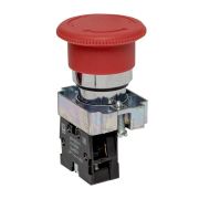Кнопка  BS542 «Грибок» поворотная с фиксацией красная NC EKF PROxima