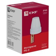 Фотореле PS-2 10А 2200Вт IP44 EKF