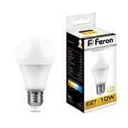Лампа LED  10Вт A60 2700K 800Лм 230V E27 LB-92 Feron 25457