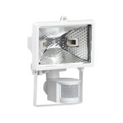 Прожектор галогеновый  150Вт белый ИО-150Д с датчиком движения ИЭК