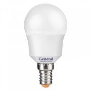 Лампа LED  7 Вт E14 шар матовый G45F 2700К GLDEN General 640600/634500