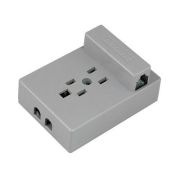 Универсальная телефонная розетка, серая  REXANT