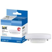 Лампа LED  GX53 12Вт 6500К T75 таблетка 230В IEK