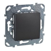Выключатель с/п 1кл проходной (мех) графит «Unica»MGU5.203.12ZD  (Schneider Electric)