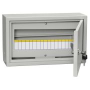 Корпус металлический навесной  18мод ЩРН-18з-1 36 IP31 (265х440х120мм) TITAN 3 ИЭК