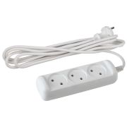 Удлинитель  3м 3 места б/з ПВС 2x0,75 (UX(6)-3-3m) Б0038568 ЭРА