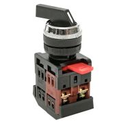 Переключатель на 3 положения ALСLR-22 3P черный NO+NC EKF PROxima