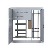 Корпус металлический ЩЭ-5 кв. (1010х950х160мм) размер ниши (920х860х140мм) TDM