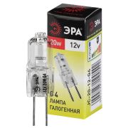 Лампа-капсула  12В  20Вт G4 прозр. G4-JC-20W-12V  C0027369 ЭРА