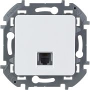 Розетка телефонная 1м (мех) RJ11 белый INSPIRIA Legrand 673820