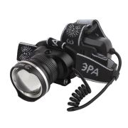 Фонарь налобный LED аккум. GA-806 Практик (рег фокус, 5 Вт CREE, алюминий, литий 2,5Ач, USB) ЭРА