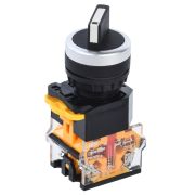 Переключатель на 2 положения D8-11X2 1з+1р черный IEK