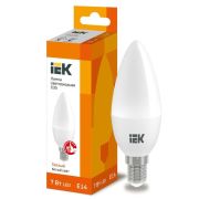Лампа LED  7 Вт E14 свеча C35 3000К 230В ECO ИЭК