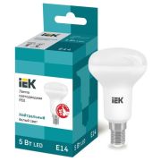 Лампа LED R50  5Вт E14 4000К 230В рефлектор IEK