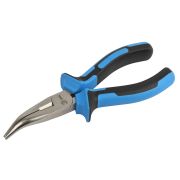 Тонкогубцы изогнутые 160 мм двухкомпонентные рукоятки Б0055916 ЭРА