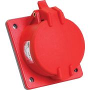 Розетка силовая встраиваемая 425 3Р+PЕ+N 32А-6ч/200/346-240/415В IP44 MAGNUM ИЭК