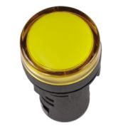 Лампа сигнальная AD16DS(LED)матрица d16мм желтый 230В AC ИЭК