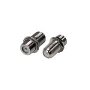 Переходник гнездо F – гнездо F, бочка с кольцом (05-4201) REXANT