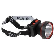 Фонарь налобный LED аккум. GA-803 Вектор (3, 5Вт, 3реж. литий, USB) ЭРА