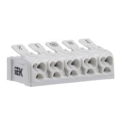 Клемма пружинная соединительная КСП5-3L+N+PE IEK
