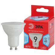 Лампа LED  GU10 MR16  9Вт MR16-9W-840-GU10 R  Б0050692 ЭРА