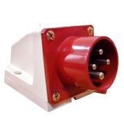 Вилка силовая стационарная 514 3Р+РЕ 16А 380В IP44 EKF