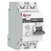 Дифференциальный автомат АД-32  6А/30мА (характеристика C, тип AC) PROxima4,5 кА EKF